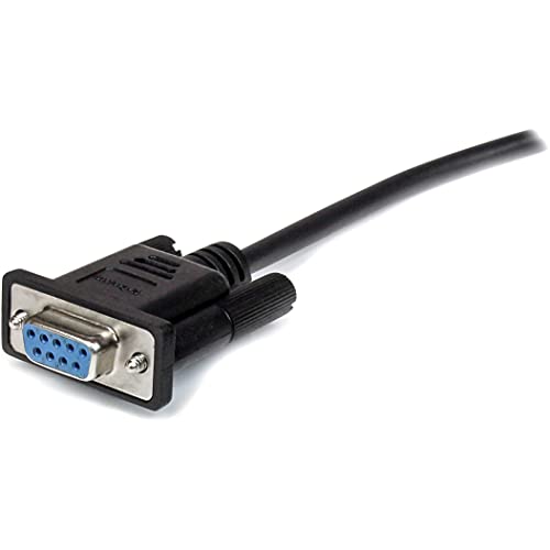 StarTech MXT1003MBK - Cable de Serie (3 Metros), Negro