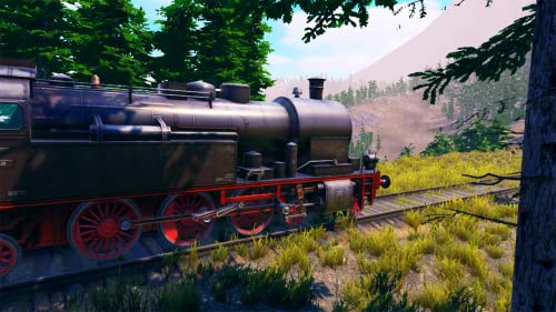 Steam Train Driving Simulator Game