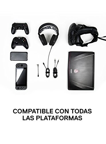 SteelSeries Arctis 3 (Edición Legado) - Auriculares para juego, PC Mac, PlayStation 4, Xbox One, Nintendo Switch, Móvil, VR, color Negro
