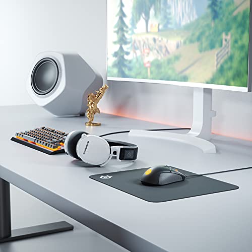 SteelSeries Arctis 7 Auriculares De Juego, Inalámbricos Sin Pérdidas, Dts Headphone: X V2.0 Surround Para PC, Playstation 5 y PlayStation 4 - Blanco