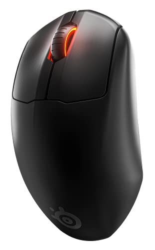 SteelSeries Prime Wireless - Ratón de Gaming Inalámbrico Esports Performance - Batería de 100 horas - Sensor óptico TrueMove Air de 18 000 CPI - Interruptores óptico magnéticos