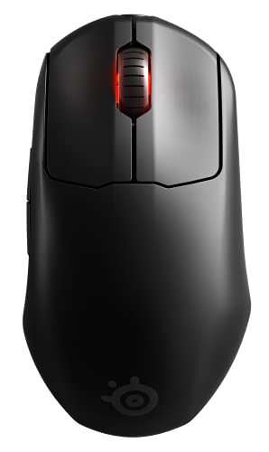 SteelSeries Prime Wireless - Ratón de Gaming Inalámbrico Esports Performance - Batería de 100 horas - Sensor óptico TrueMove Air de 18 000 CPI - Interruptores óptico magnéticos