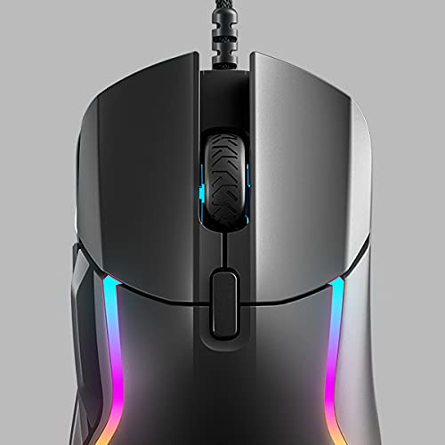 SteelSeries Rival 5 - Ratón gaming - Sensor óptico TrueMove Air de 18 000 CPI - 9 botones programables - 85 g de peso para competir
