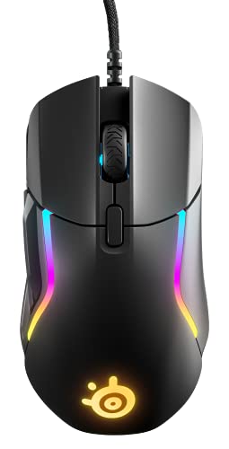 SteelSeries Rival 5 - Ratón gaming - Sensor óptico TrueMove Air de 18 000 CPI - 9 botones programables - 85 g de peso para competir