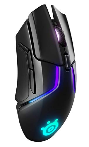 SteelSeries Rival 650 - Ratón de juego inalámbrico Quantum Wireless - Sensor óptico dual 12 000 CPI TrueMove3+ - Distancia de elevación personalizable (Reacondicionado)