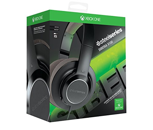 SteelSeries Siberia X100 Cómodos auriculares de juego para Xbox One, Xbox 360
