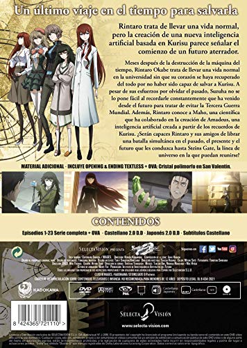 Steins; Gate Zero Episodios 1 a 23 + OVA [DVD]