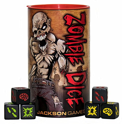 Steve Jackson EDGSJ02 Dados Zombies Juego de mesa, Versión en inglés