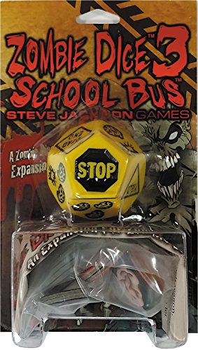 Steve Jackson Games – 332139 – Zombie Dice 3 – School Bus