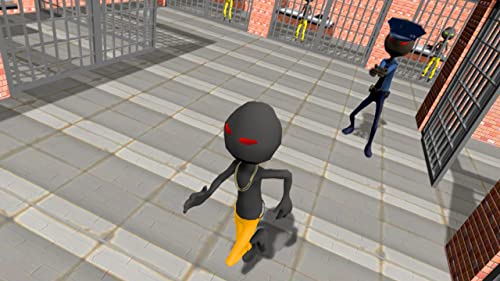 Stickman Prison Jail Break City Escape Survive 3D