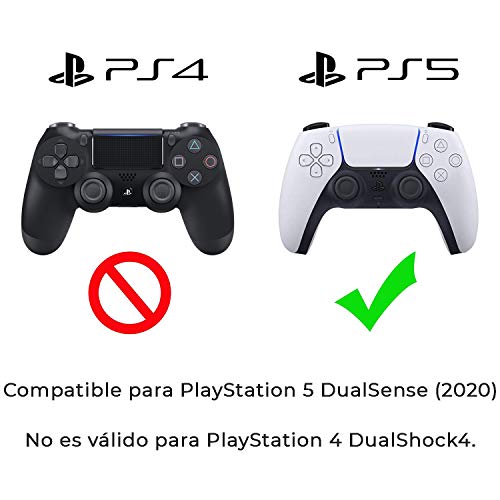 Stockpiler - Funda Mando PS5 Accesorios - Funda Silicona Mando PS5 - Carcasa Mando PS5 Camuflaje Militar (Verde Militar)