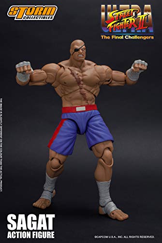 Storm Collectibles Figura Sagat 19 cm. Ultra Street Fighter II: The Final Challengers 1:12