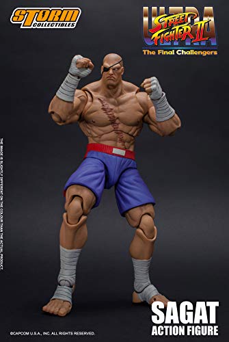 Storm Collectibles Figura Sagat 19 cm. Ultra Street Fighter II: The Final Challengers 1:12