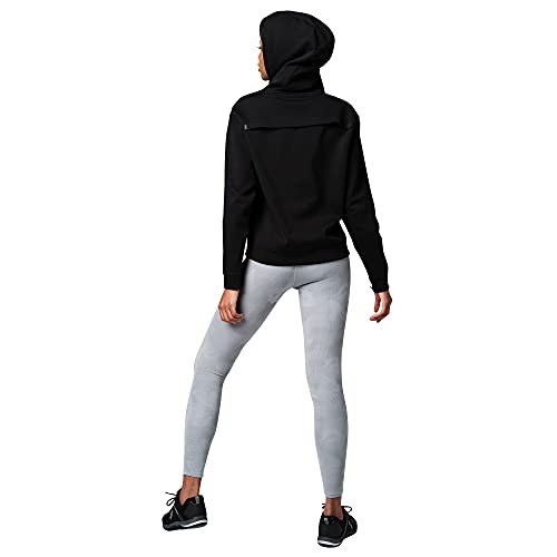 STRONG iD Strong by Zumba Workout Pullover mit Hoodie für Frauen Fitness Athletic Sporttop Damen Sudadera, Core Black, Large para Mujer