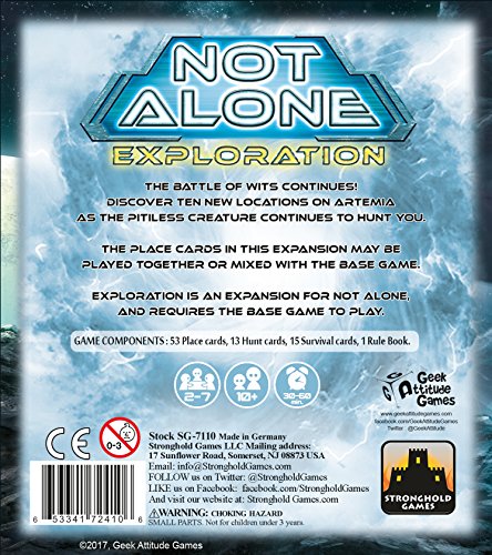 Stronghold Games STG07110 Not Alone Exploration