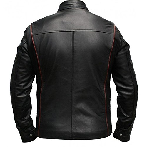 Style Up Ltd Mass Effect 3 N7 Commander Shepard - Chaqueta de piel sintética
