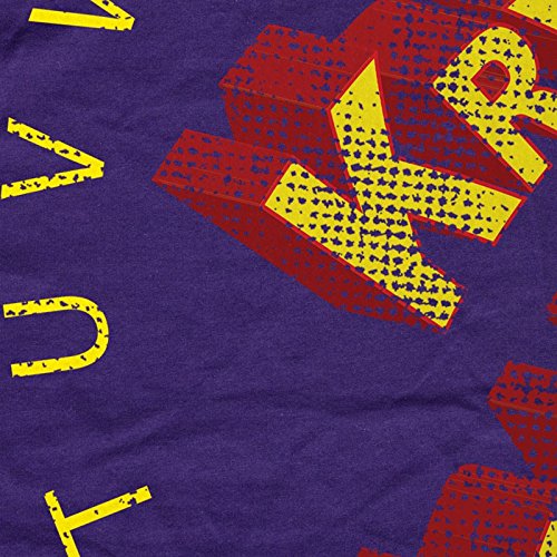 style3 Sheldon Kryptoniana Traductor Camiseta para Hombre T-Shirt Code traducción, Talla:L;Color:Lila