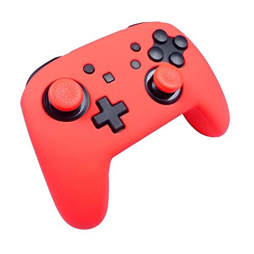 Subsonic - Funda de Silicona para mando, Color Rojo Neón (Nintendo Switch)