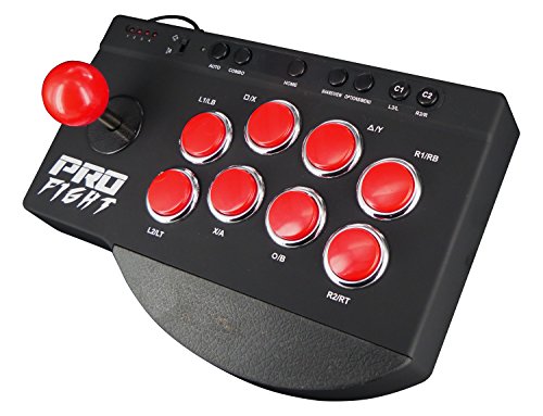 Subsonic - Pro Fight Arcade Stick (PS4, PS4 Slim, PS4 Pro, Xbox One, Xbox One S, PS3)