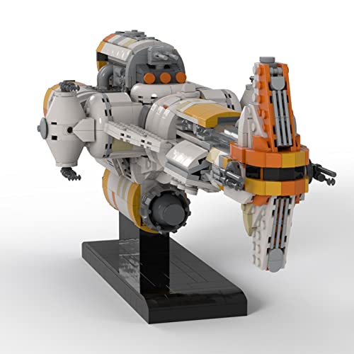 Sunery Juego de construcción de fragata, 1614 piezas UCS Hammerhai Corvette Lightmaker, modelo de nave espacial, bloques de construcción de Moc, Super Star, compatible con Lego Stars Wars