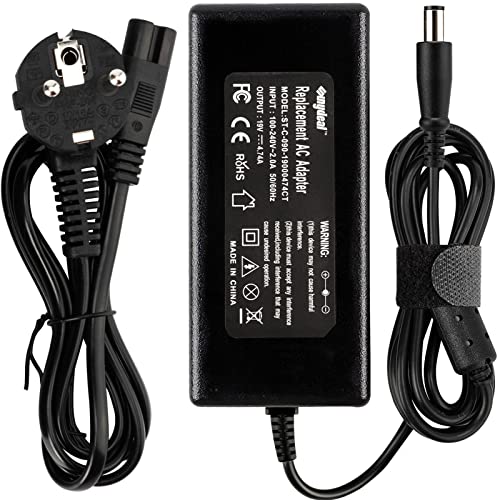 Sunydeal Cargador Adaptador Fuente de Alimentación para Portátil HP , 19V 4.74A, 90W, 7.4 x 5.0mm , Compatible con HP Pavilion G4 G6 G6t G7 M6 M7, HP EliteBook 745 820 840 850 G1 G2, HP Compaq Presario Cq40 Cq62, Hp Compaq 2210b 2510p 4510s 4720s, HP Prob