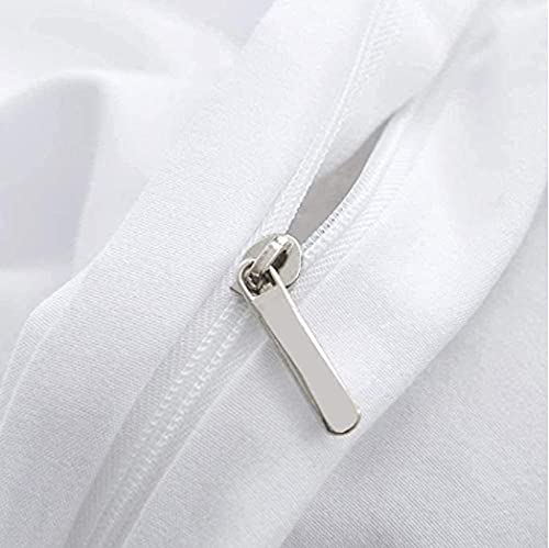 Super King Duvet Cover Set Zipper Closure 87 x 102 Inch(220 x 260cm) Purple White Baseball 3D Printed Bedding Soft Duvet Cover Microfiber Quilt Bedding Set with 2 Pillowcases