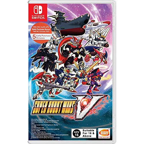 SUPER ROBOT WARS V Nintendo Switch (MULTI-LANGUAGE Game) - English, Japanese, Chinese