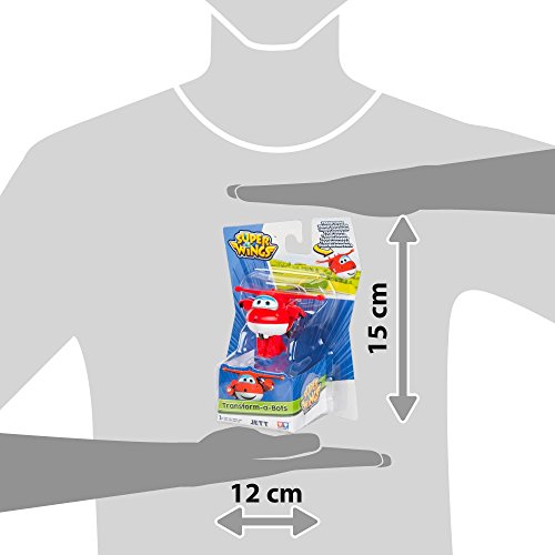 Super Wings- Jett personaje transformable (Colorbaby 75861)