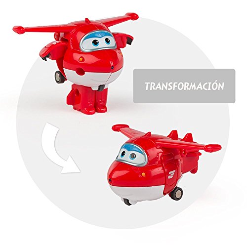Super Wings- Jett personaje transformable (Colorbaby 75861)