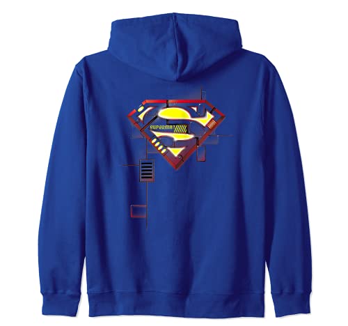 Superman Super Mech Shield Sudadera con Capucha