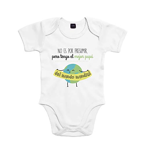 SUPERMOLON 6893 Body, Blanco, 3 Meses Unisex bebé, Talla única