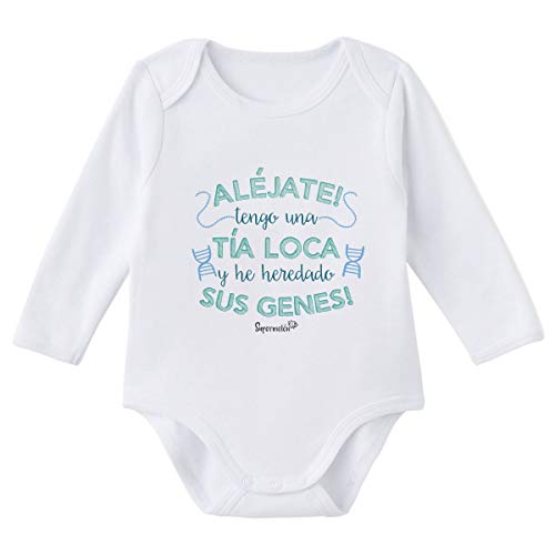 SUPERMOLON 8019 Body, Blanco, 3 Meses Unisex bebé, Talla única