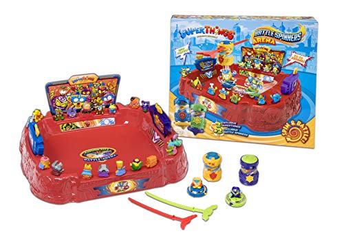 SUPERTHINGS Battle Arena – Estadio de combate. Contiene 1 Arena, 2 Battle Spinners y 2 SuperThings exclusivos.