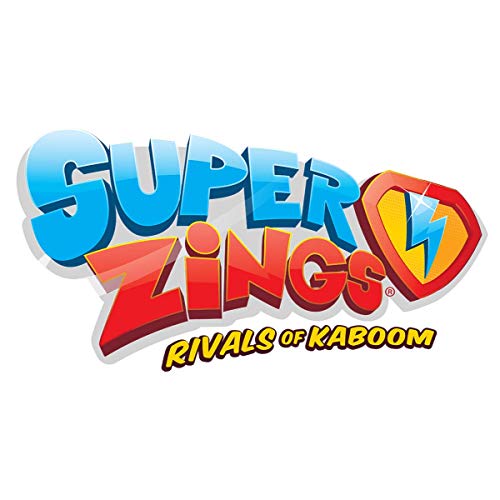 SuperZings - Serie 4 - Blíster con 10 Figuras (PSZ4B016IN00), 9 Figuras y 1 Figura Dorada Super Rare