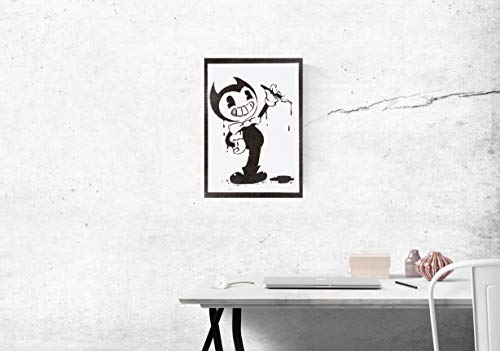 Survival Horror B. Póster Grafiti Hecho a Mano Handmade Street Art - Aesthetic Artwork