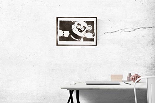 Survival Horror B. Póster Grafiti Hecho a Mano Handmade Street Art - Aesthetic Artwork