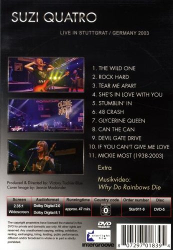 Suzi Quatro - Leather Forever/The Wild One Live! [Reino Unido] [DVD]
