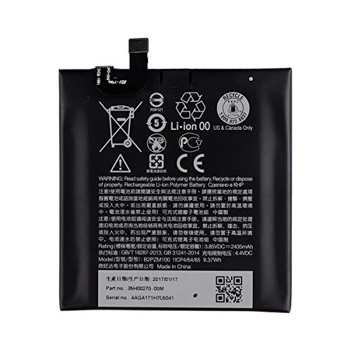 Swark Batería de repuesto B2PZM100 compatible con HTC Alpine, U Play, UPlay TD-LET, U Play TD-LTE Dual SIM con herramientas