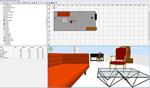 Sweet Home 3D - Interior Design Planner with an additional 1100 3D models and a printed manual, ideal for architects and planners - for Windows 11-10-8-7-Vista-XP & MAC
