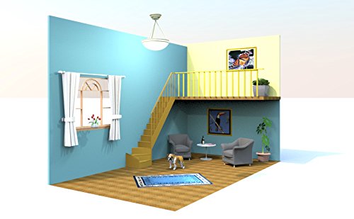 Sweet Home 3D - Interior Design Planner with an additional 1100 3D models and a printed manual, ideal for architects and planners - for Windows 11-10-8-7-Vista-XP & MAC