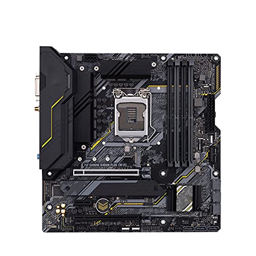 SYFANG Fit for ASUS TUF Gaming B460M-PLUS Placa Base WI-FI Apto para LGA 1200 DDR4 B460 Placa Base de computadora Placa Base ATX(Color:A)