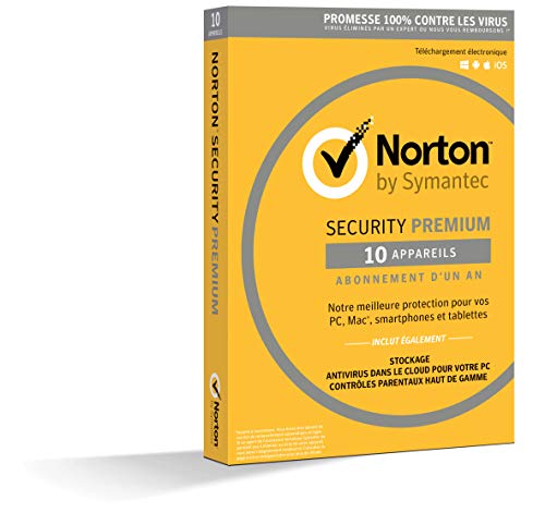 Symantec norton security premium 3.0 25gb fr 1 user 10 devices 12mo card mm (21355468)