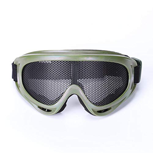 T-ara La tecnologia mas Nueva Caza Shooting Airsoft Net Eyes Protective Tactical Glasses Bike Motocicletas Resistencia a los Golpes Moda (Color : Sand)