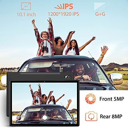 Tablet 10.1 Pulgadas DUODUOGO Android 11 Tableta PC Ultrar-Rápido, 5G WiFi, Octa-Core 2.0 GHz 6GB + 64GB (TF 512GB), 4G Dual SIM/SD,FHD 1920x1200 / 5+8MP Cámara/Bluetooth 5.0 / GPS/Type-C - Negro