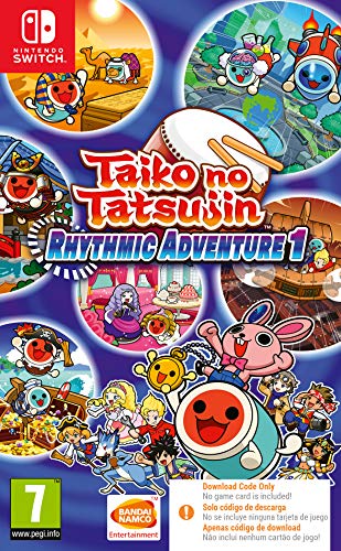 Taiko No Tatsujin Rhythmic Adventure 1 Nintendo Switch Game [Code in a Box]