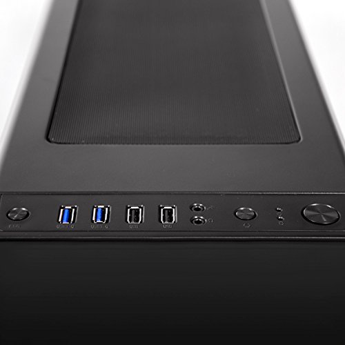 Talius Caja ATX Gaming Leviathan Spectrum- Frontal y Lateral de Cristal Templado - 2X USB 3.0-2X USB 2.0 - Sin Fuente - Negra
