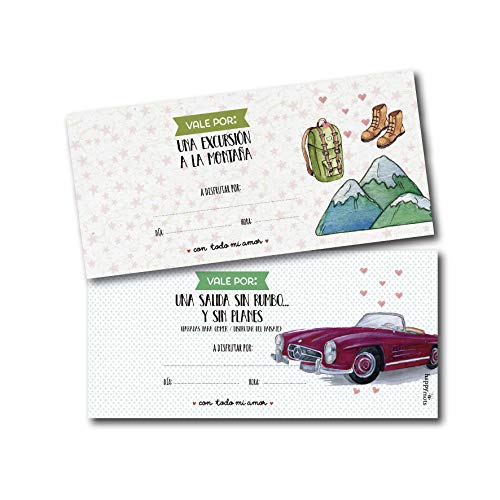 Talonario 20 vales románticos - Te Amo con todo mi corazón