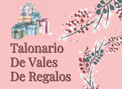 Talonario De Vales De Regalos: 20 vales de regalo para llenar y canjear - idea de regalo personalizada original para niños, mujeres, hombres