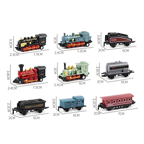 TangYang Juguetes Modelo de Tren para niños y niñas, Kit de Juguete de Tren de Vapor Retro de simulación, Juguetes de Modelo de Tren de Vapor de simulación de Retroceso, Regalo para niños pequeños