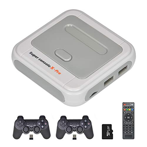 TAPDRA 256G Opcional Super Console X Pro Games hasta 50,000+ Consola de Juegos Retro Controladores inalámbricos Game Station Kit